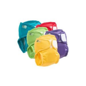 Protection imperméable pour couche lavable Taille 1 3-9 kg – Rouge