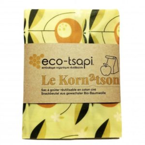 Eco-tsapi – Sac à goûter (couleur aléatoire) – Le kornatson