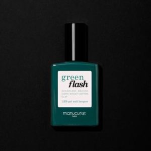 Manucurist – Vernis à ongles SEMI-PERMANENT green flash 15ml – Licorice (noir)