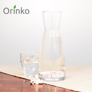 Orinko – Perles de céramiques EM roses 15 pces