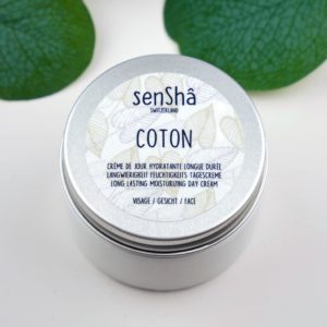 SenShâ – Crème visage universelle bio 50ml – Coton