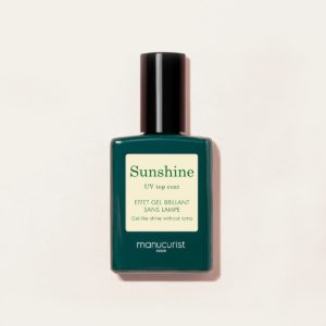 Manucurist – Top coat sunshine 15ml – Effet gel brillant sans lampe
