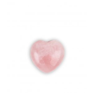 Cocooning – Coeur en quartz rose