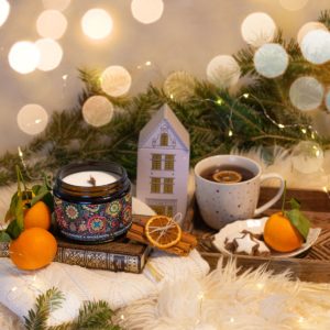 Hello Candle – Bougie – Thé de Noël