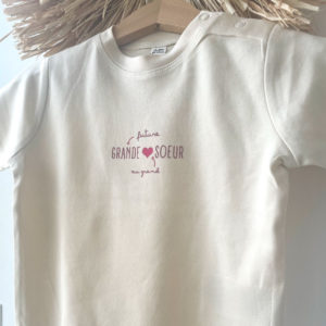 Nuage Chantilly – T-shirt future grande soeur 2-4 ans