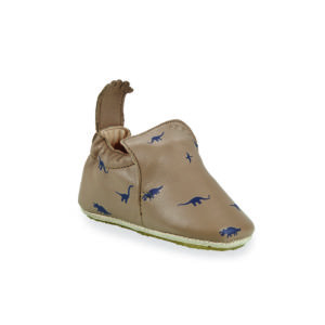 Easy Peasy – Chaussons d’Intérieur Souples – My Blublu Dino Taupe