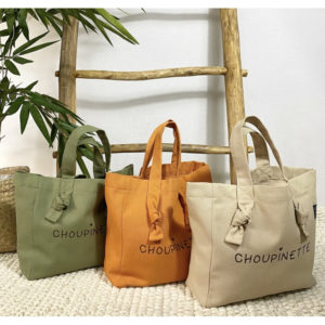 Marcel et Lily – Mini Cabas Orange Confite – Choupinette