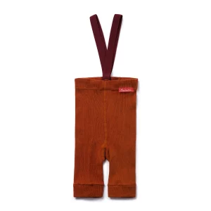 Boudioubou – Collants courts à bretelles pour enfants – CINNAMON