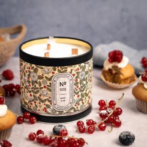 Hello Candle – Bougie métal – Berry Bliss
