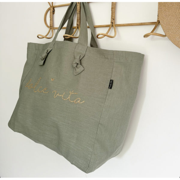 1cabas-en-lin-et-coton-vert-amande-dolce-vita