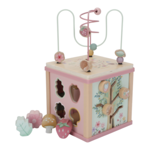 Little Dutch – Cube d’activité en bois – Fairy Garden