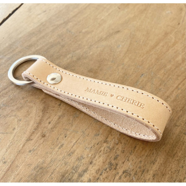 porte-clefs-cuir-naturel-mamie-cherie
