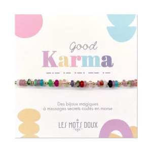 Les Mots Doux – Bracelet Code Morse – Good Karma