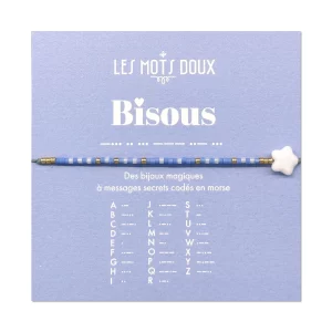 Les Mots Doux – Bracelet code morse enfant – Bisous