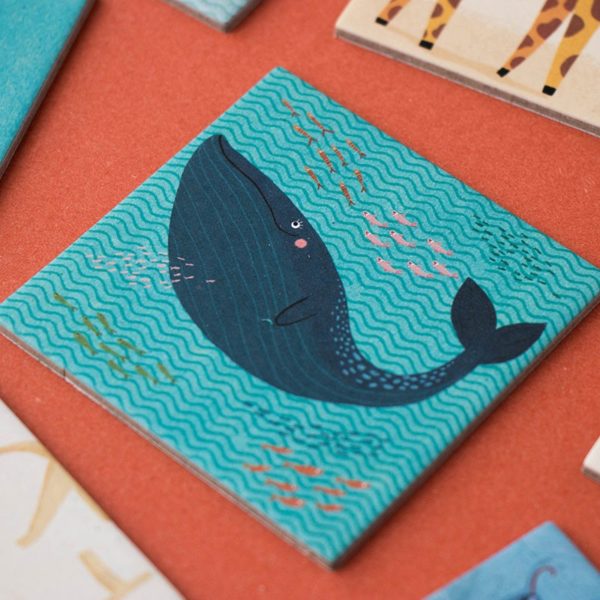 Londji-Jeux-Wild animals memo1