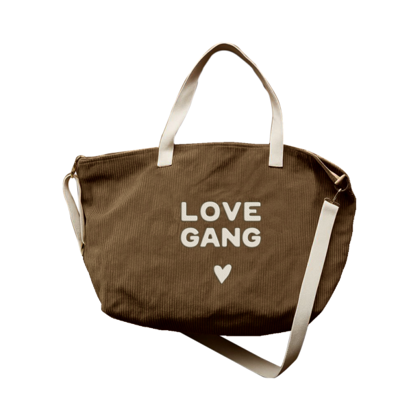 CABAS LOVE GANG VELOURS