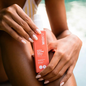 Midi12 – Huile solaire SPF50 waterproof 100ml