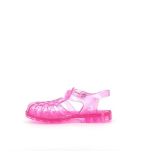 Méduse sandales enfants – Rose pailleté