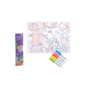 Super Petit – Set de table à colorier – Les Toupitis