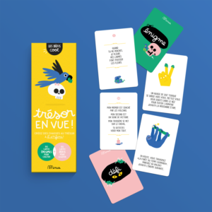 Minus – Jeu de cartes défis cool – Trésor en vue