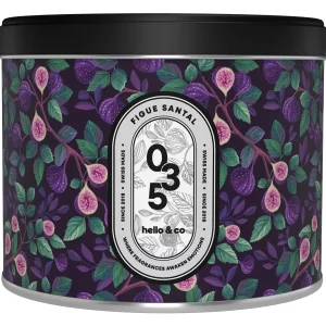 Hello Candle – Bougie métal – Figue Santal
