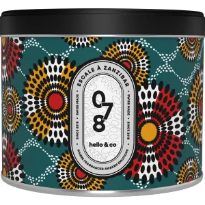 Hello Candle – Bougie métal – Escale à Zanzibar