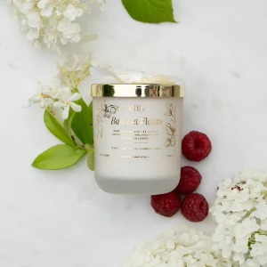 Deux soeurs – Bougie – Baies et fleurs