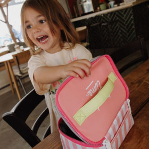 Hello Hossy – Sac à goûter – Pink Stripes