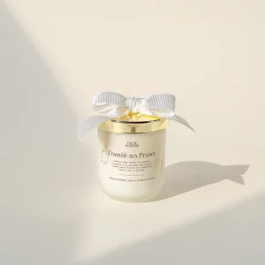 Deux soeurs – Bougie – Crumble aux Prunes