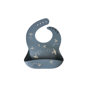 Zakuw – Bavoir en silicone – Aviateur