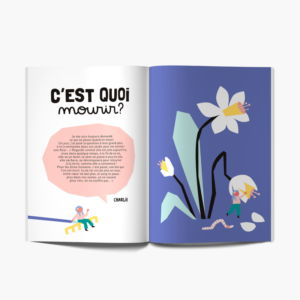 Minus – Livre  »Et si on parlait de la mort ? »