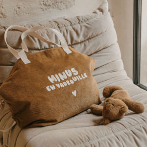 Zakuw – Sac  XL en velours – Minus en vadrouille