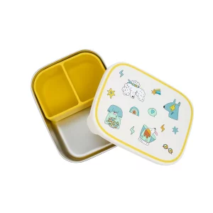 The Cotton Cloud – Lunchbox compartimentée – Chiens Funky