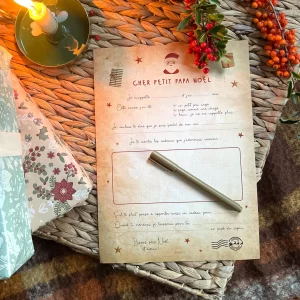 Papier Poetic – Lettre au père noël