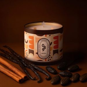 Hello Candle – Bougie métal – Cannelle