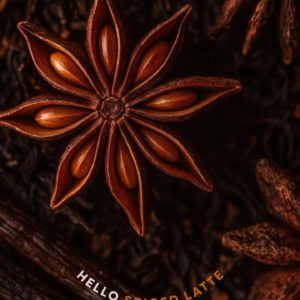Hello Candle – Bougie métal – Spiced Latte