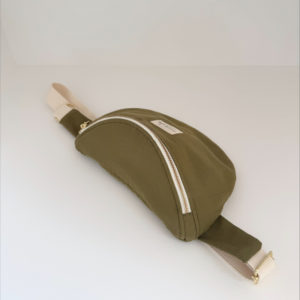 Marcel et Lily – Sac Banane en coton vert