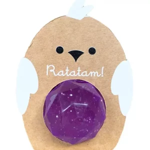 Ratatam – Balle rebondissante facette oiseau violette
