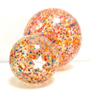 Ratatam – Ballon confetti multicolor grand