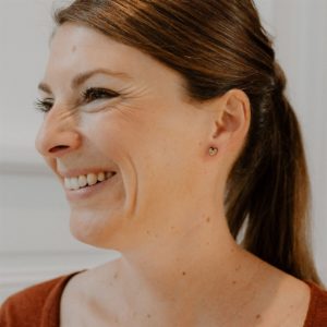 Les petites hirondelles – Boucles d’oreilles – Coeur doré