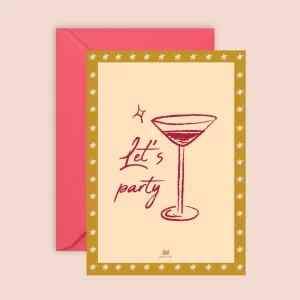 Ma petite vie – Carte de voeux – Let’s party
