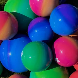 Ratatam – Ballon gum 15cm vert et jaune