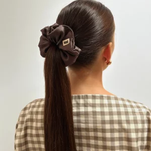 Omé – Chouchou en Soie – Le violet