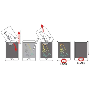 Kidywolf – Tableau design lumineux – Wild Animals