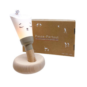 Maison Polochon – Lampe Nomade/Veilleuse – Pipouette en taupe