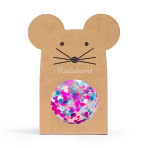 Ratatam – Balle rebondissante -Souris multicolor