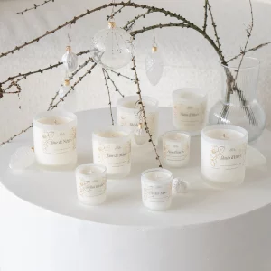 Deux Soeurs – Bougie taille M – Jour de Neige