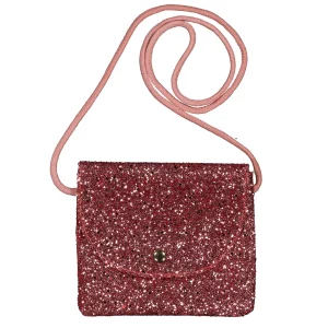 Luciole et petit pois – Sac à main sequins – Paillettes Rose