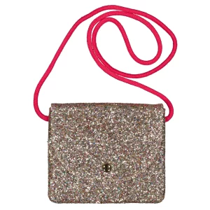Luciole et petit pois – Sac à main sequins – Paillettes Or