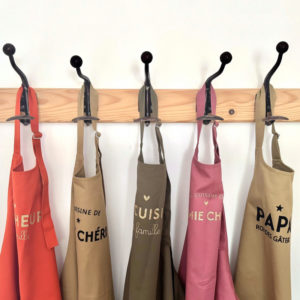 Marcel & Lily – Tablier sable – Papa roi des gâteau